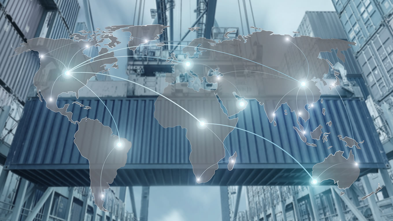 Global Freight Management (sea, air and land) including door to door delivery